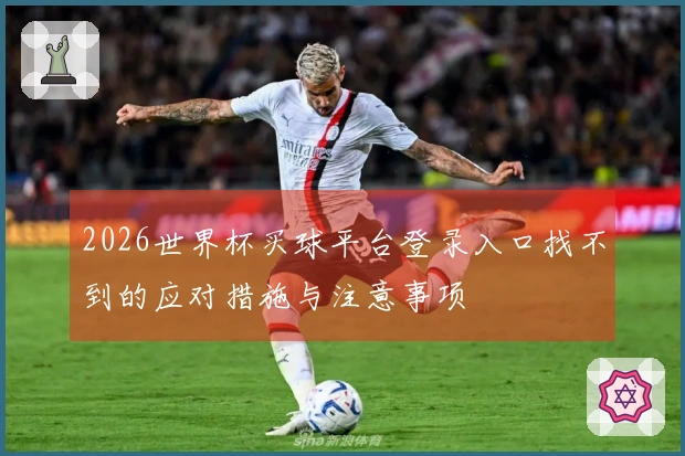 2026世界杯买球平台登录入口找不到的应对措施与注意事项